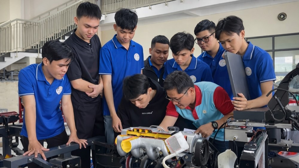 Khẳng định chất lượng đào tạo ngành ô tô